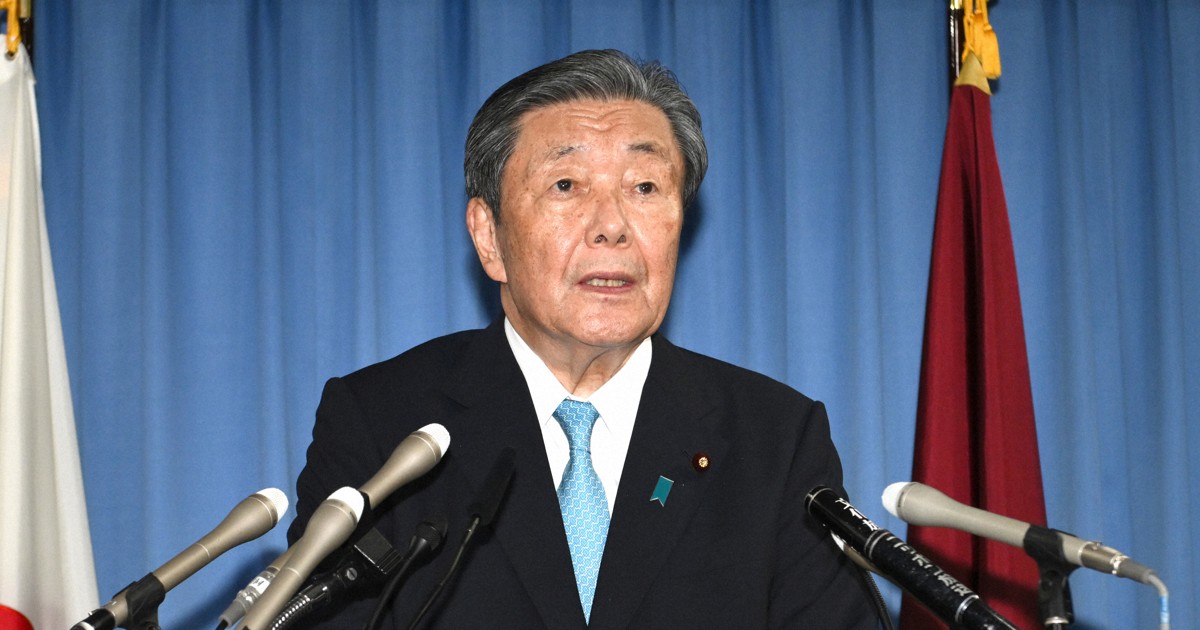 mainichi's tweet card. 　自民党の森山裕幹事長は18日、和歌山市内で開かれた衆院選候補者の演説会で、党派閥の政治資金パーティー裏金事件について言及し、「刑事事件になっていない」と発言した。裏金事件を巡っては、旧二階派の元会計責任者らが有罪判決を受けるなどした一方、旧森山派などは立件対象にならなかった。