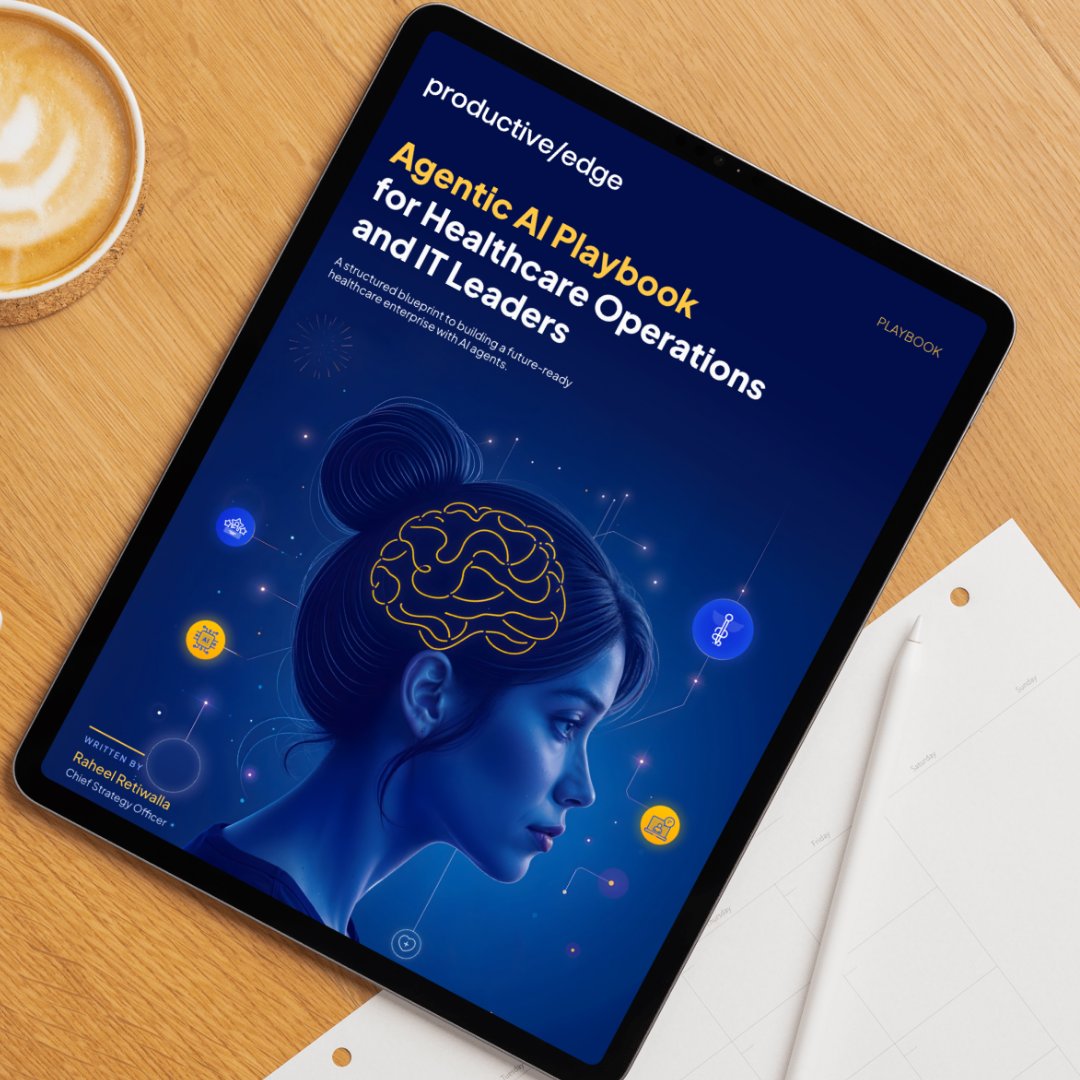 ProductiveEdge's tweet card. A strategic roadmap to adopting Agentic AI effectively, prioritizing high-impact use cases and turning existing investments into tangible value.