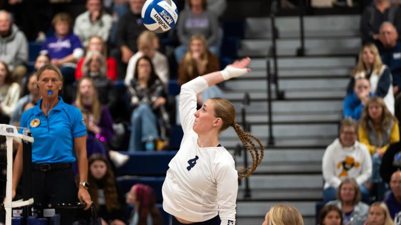 CSPBears's tweet card. ST. PAUL, Minn. – The top-seeded No. 5 Concordia-St. Paul volleyball team (26-4) punched its ticket to the NSIC Tournament Championship match for the fourth consecutive season with a sweep (25-19,...