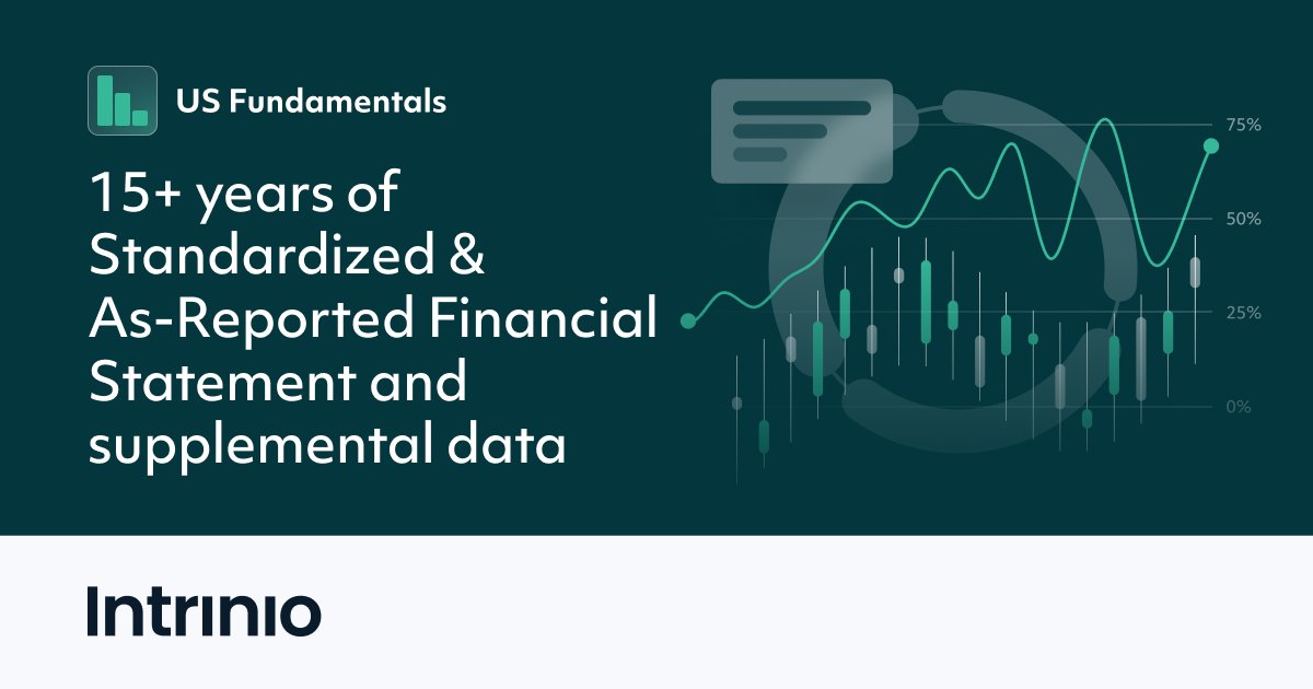 intrinio's tweet card. Access real-time corporate events data including earnings, dividends, and splits to stay ahead in your financial analysis with Intrinio. Read more!
