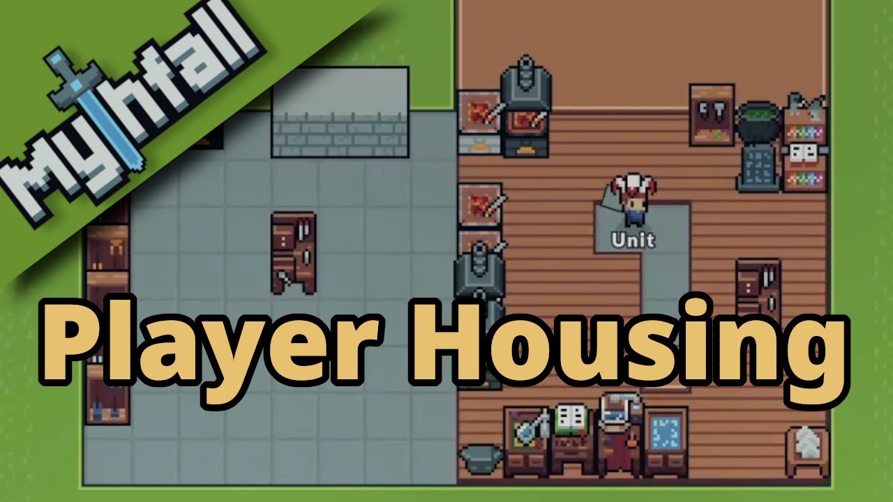 UnitOfTime's tweet card. Mythfall: Player Housing