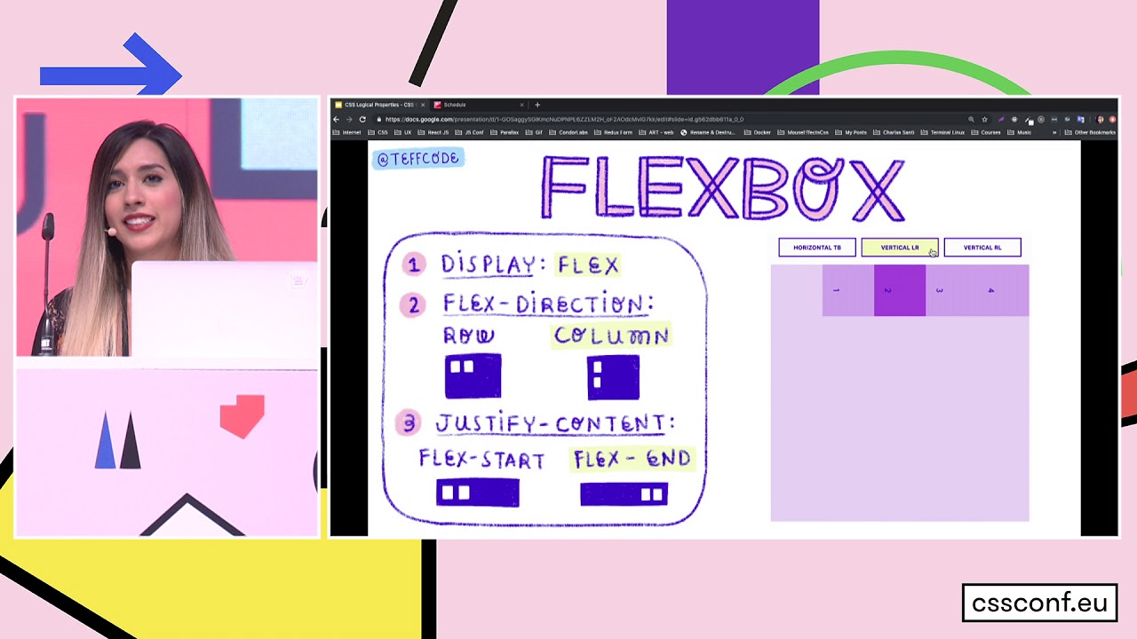 CSSconfeu's tweet card. CSS Logical Properties by Estefany Aguilar | CSSconf EU 2019