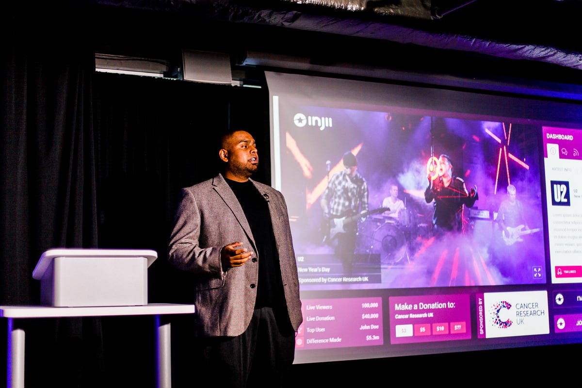 injii's tweet card. An injii Story - By, Justin Paul (Founder/CEO of injii)