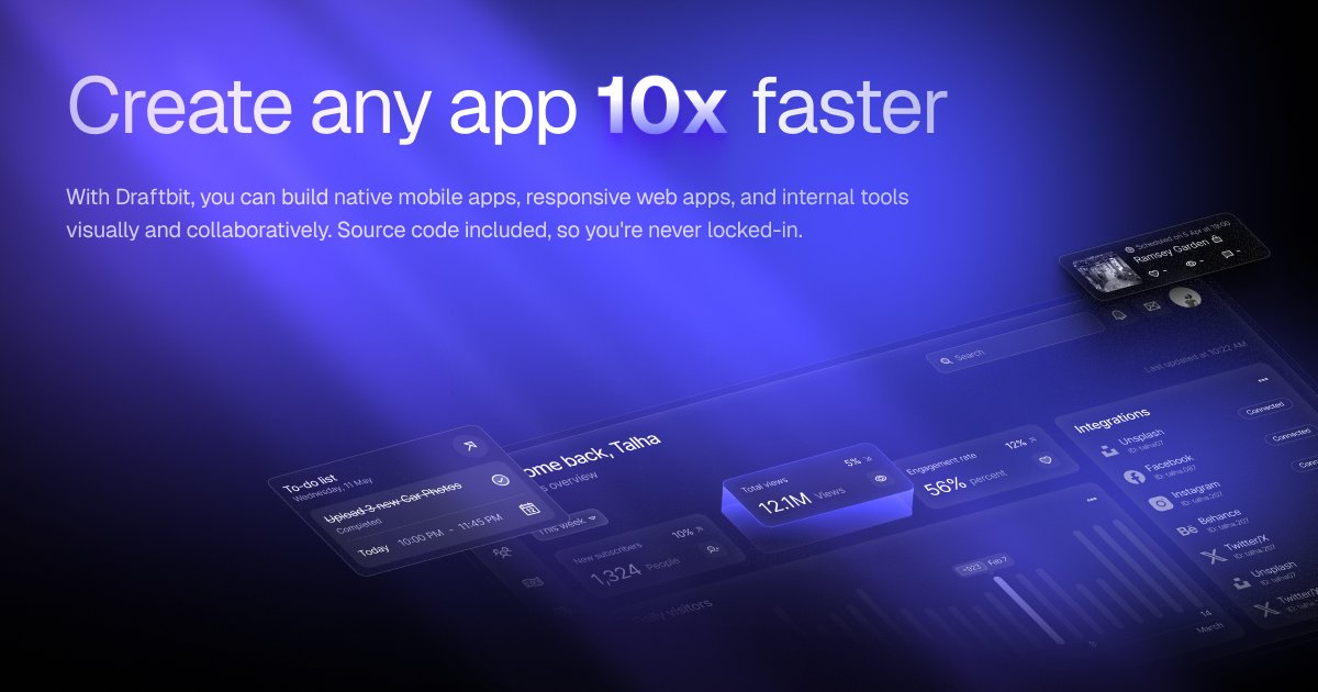 PixiNews's tweet card. Create, customize, and launch mobile apps all from your browser. Source code included.