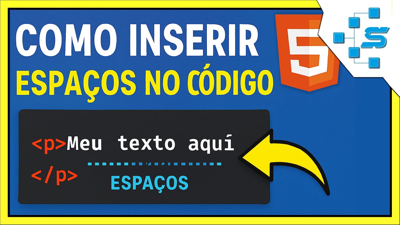 servticoti's tweet card. Como Inserir Espaços no Código HTML (Tutorial Rápido)