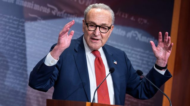 pinhchen's tweet card. Senate Minority Leader Chuck Schumer (D-N.Y.) offered a plan Friday to end the government shutdown, headlined by a one-year extension of the enhanced Affordable Care Act (ACA) tax credits and a sho…