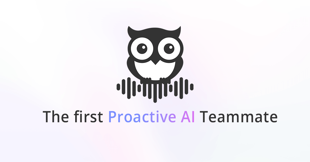 Fumiya_Kume's tweet card. Proactor AI is the first proactive AI agent — a context-aware, memory-augmented teammate that transcribes your conversations, identifies needs, and takes real-time action before you ask.