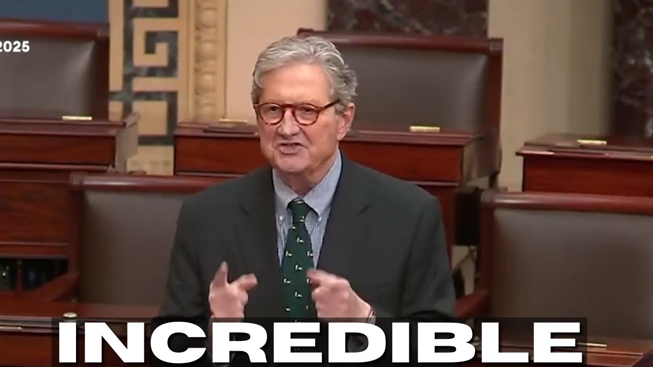 mokumnews's tweet card. Senator Kennedy's Defense Of Elon Musk's DOGE Left The Room Speechl...