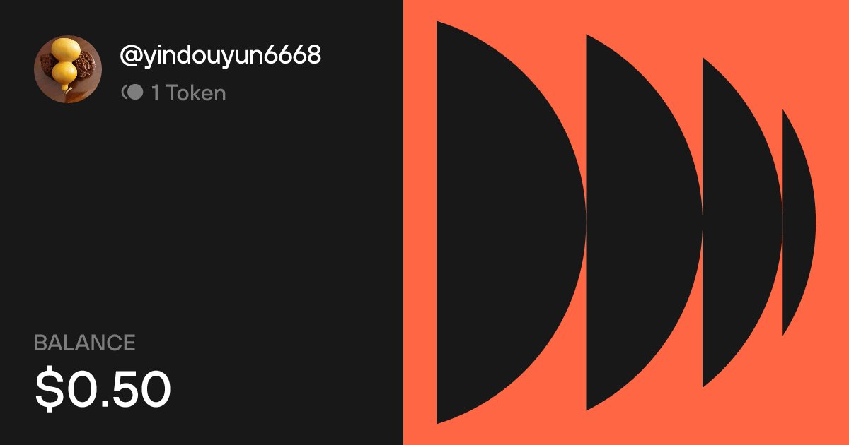 yindouyun6668's tweet card. Send & receive crypto on X