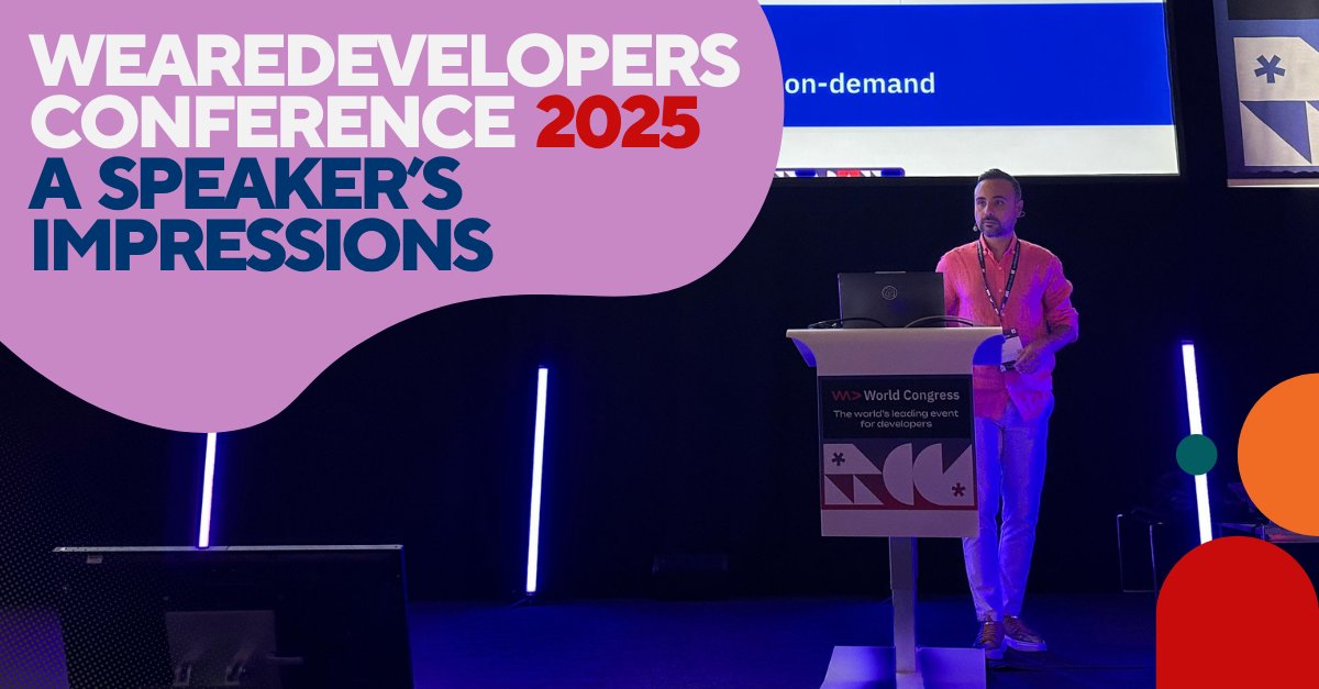 abpframework's tweet card. I was at WeAreDevelopers 2025 as a speaker. The event was held in Berlin and brought together a truly global crowd of developers from everywhere...
