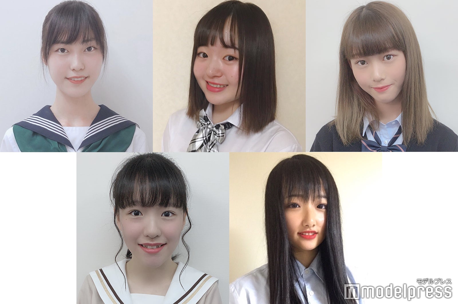 modelpress's tweet card. “日本一かわいい女子高生”を決める「女子高生ミスコン2019」は20日、北海道・東北エリアの『投票サイト ...(画像1/72)