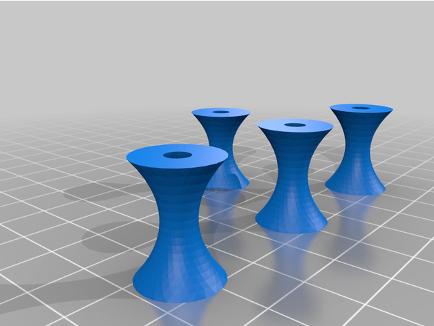 HelloThinger's tweet card. Download the ender3 tpu bed spacers printable 3D model and go print it!