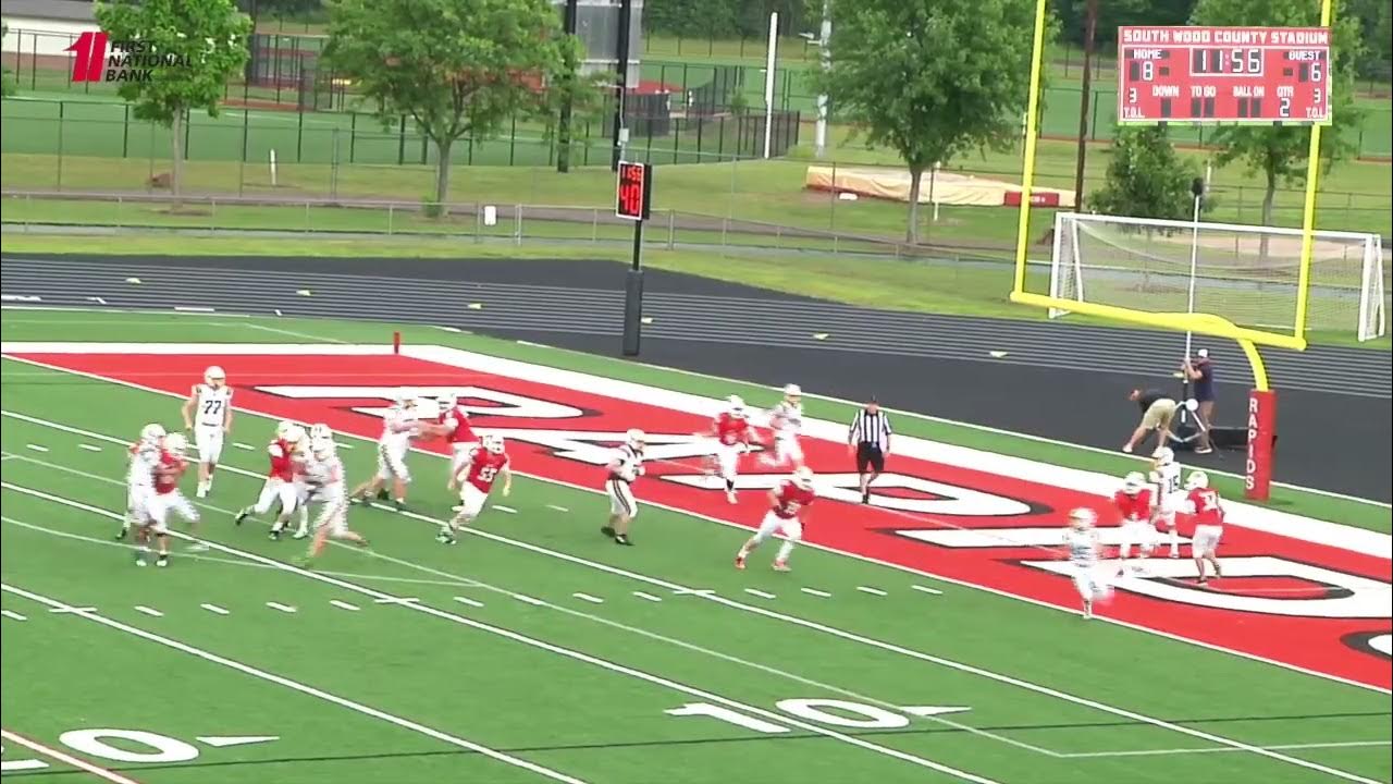 TinoMassa4's tweet card. 2022 Tino Massa C/O 2026 - 6’2” 185 QB - River Falls, WI