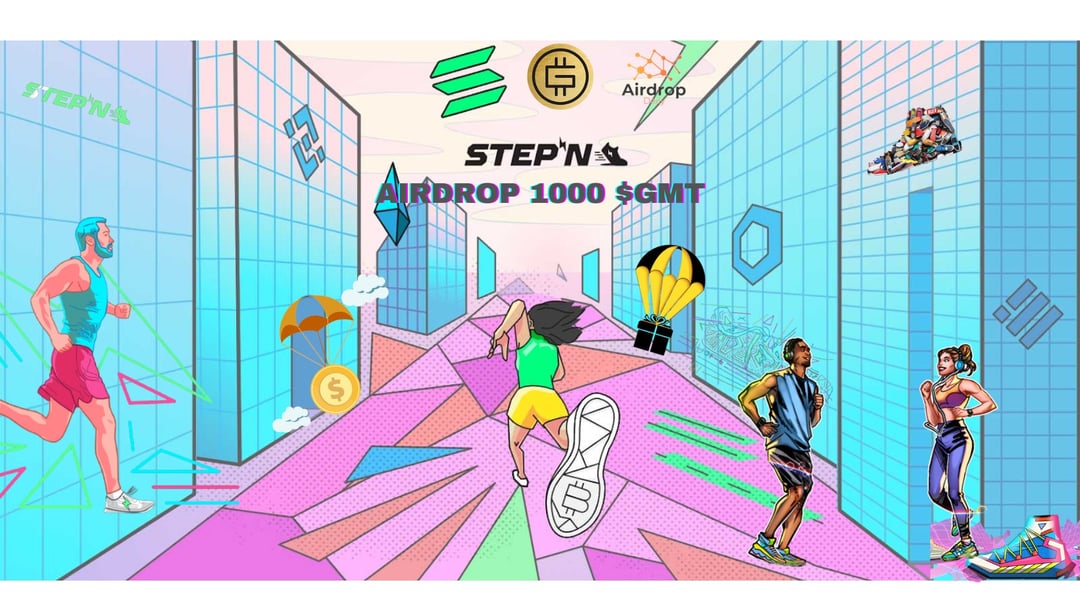 AirdropDailyD5's tweet card. To celebrate our Airdrop community growth exponentially Airdropdaily - D5 Community Team want to give back to our community through this 1st of many giveaway 1000 $ GMT worth ~ $4000 USD Fitness and...