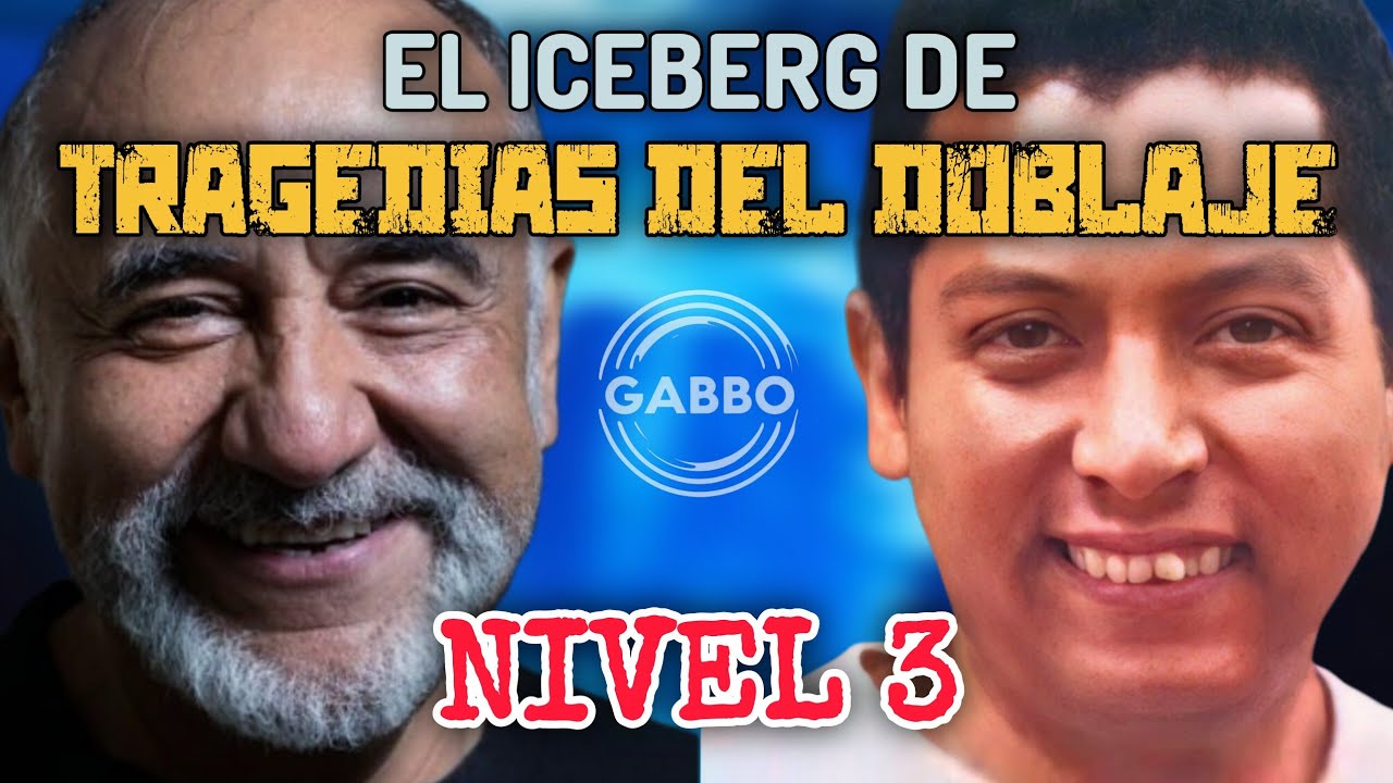 gabbocinema's tweet card. Las TRAGEDIAS más duras del DOBLAJE latino 😢 (Nivel 3 del ICEBERG)
