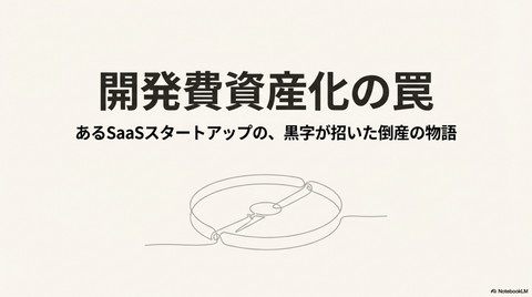 techtalkjp's tweet card. キャッシュは尽きていくのに、数字だけは黒字を装って輝いていた。 その静かな歪みが、気づかぬうちに未来...