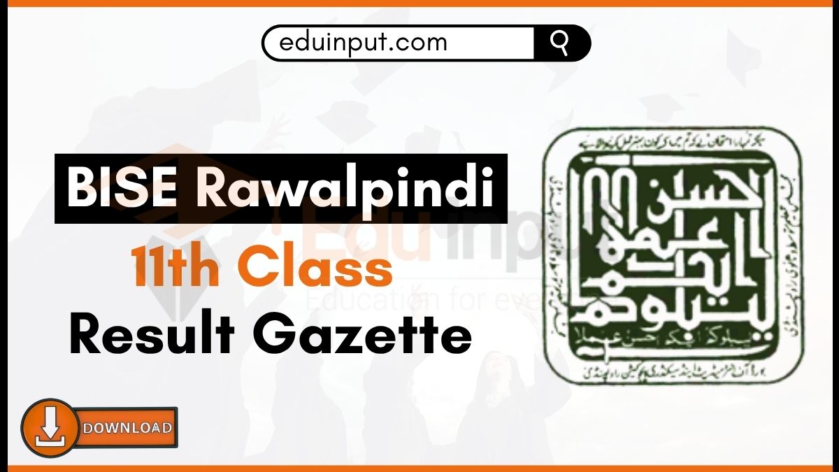 Sidra_Batool767's tweet card. The Board of Intermediate and Secondary Education (BISE) Rawalpindi will officially release the 11th Class (HSSC Part I) Result Gazette for 2025 on October