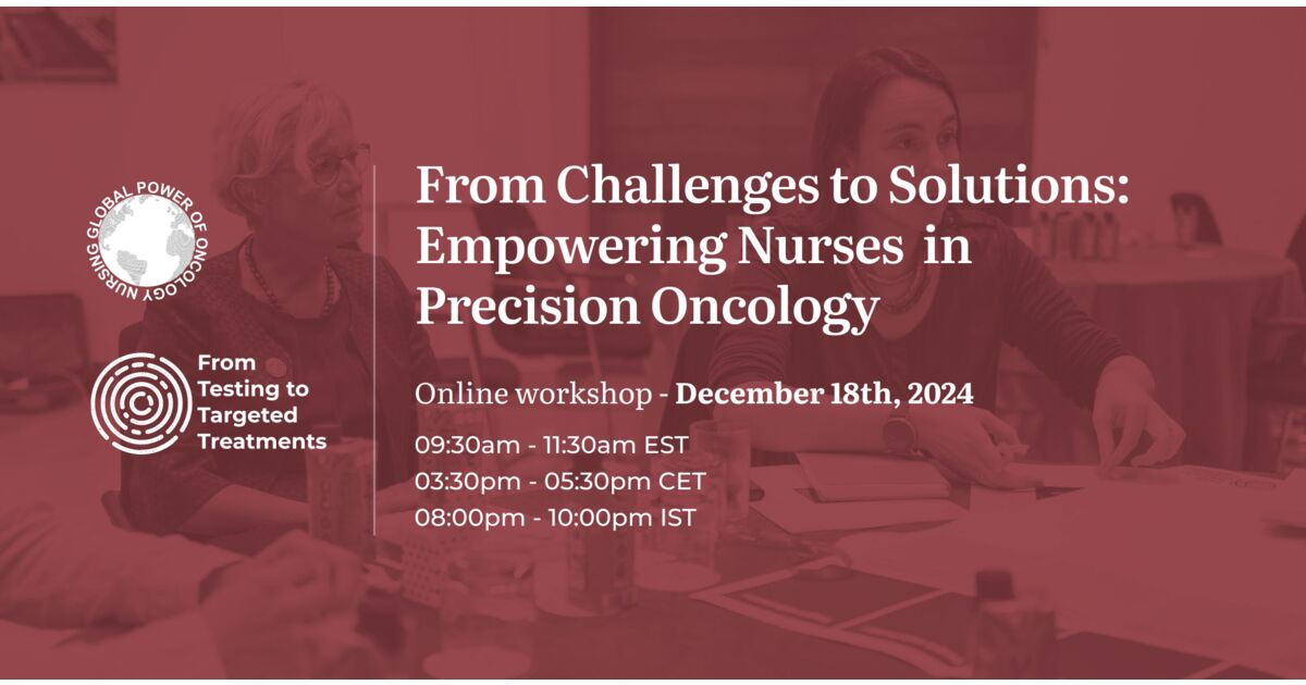 FT3Program's tweet card. Building a Global Network to Support Nurses in Advancing Precision Oncology Care