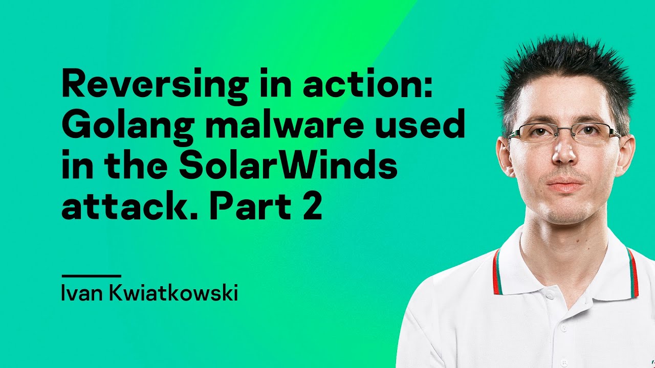 JusticeRage's tweet card. Reversing in action: Golang malware used in the SolarWinds attack....