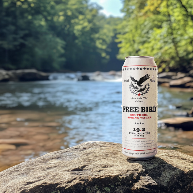 BevNET's tweet card. Atlanta, GA (12/9/2024) – The world of the aluminum canned water market just got a bold new conte...