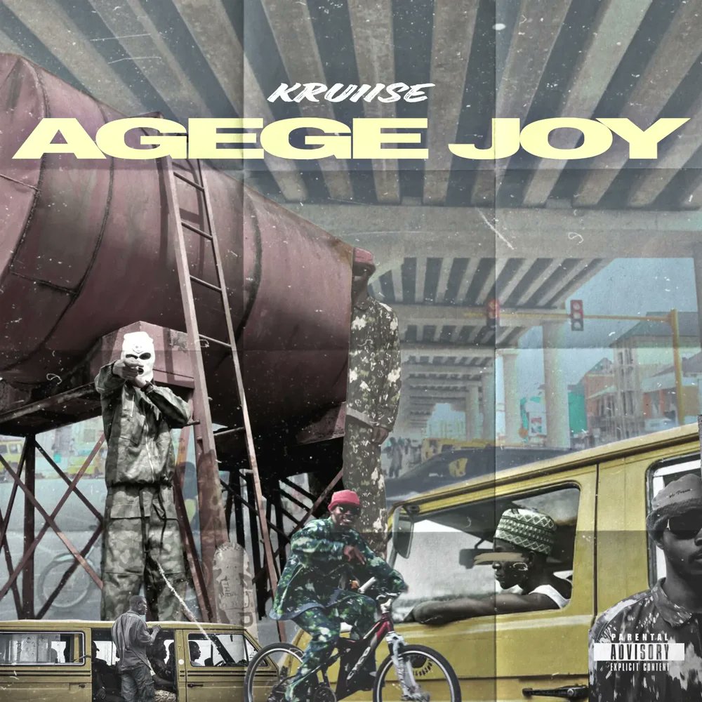 Kruiise's tweet card. AGEGE JOY💐 song from Kruiise. Release Date: September 18, 2025.
