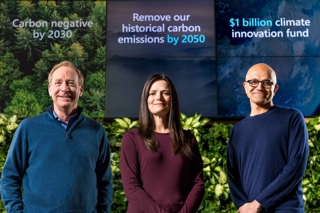satyanadella's tweet card. The scientific consensus is clear. The world confronts an urgent carbon problem. The carbon in our atmosphere has created a blanket of gas that traps heat and is changing the world’s climate....