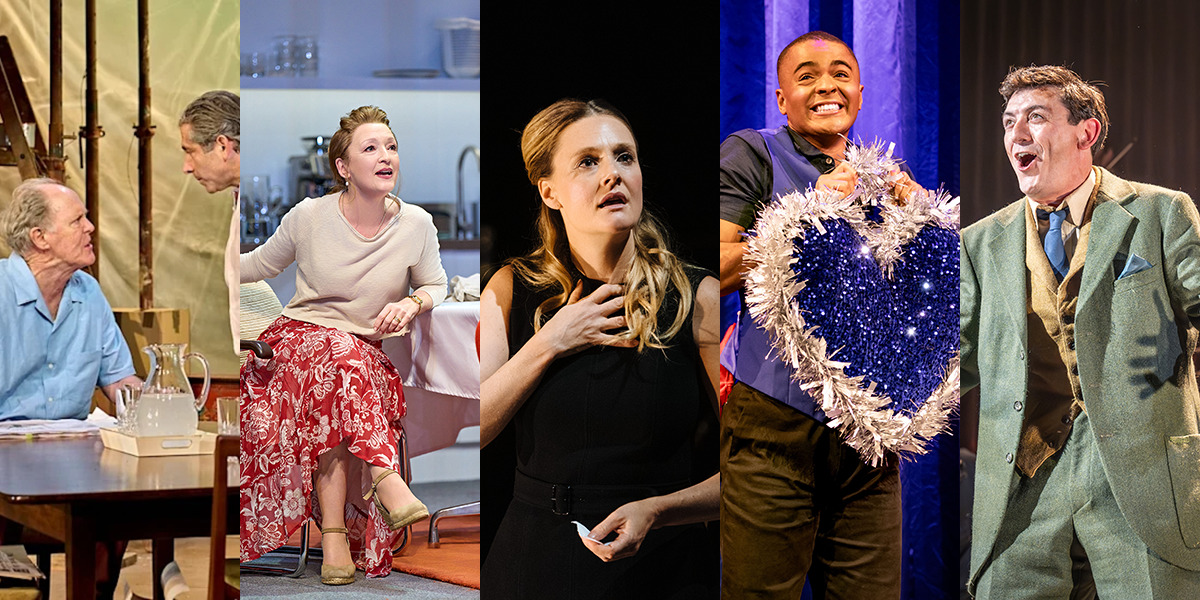 ace__london's tweet card. Stage heavyweights John Lithgow, Lesley Manville, and Imelda Staunton all won awards and Layton Williams won his first Olivier Award for *Titanique*. Read more on LondonTheatre.co.uk.