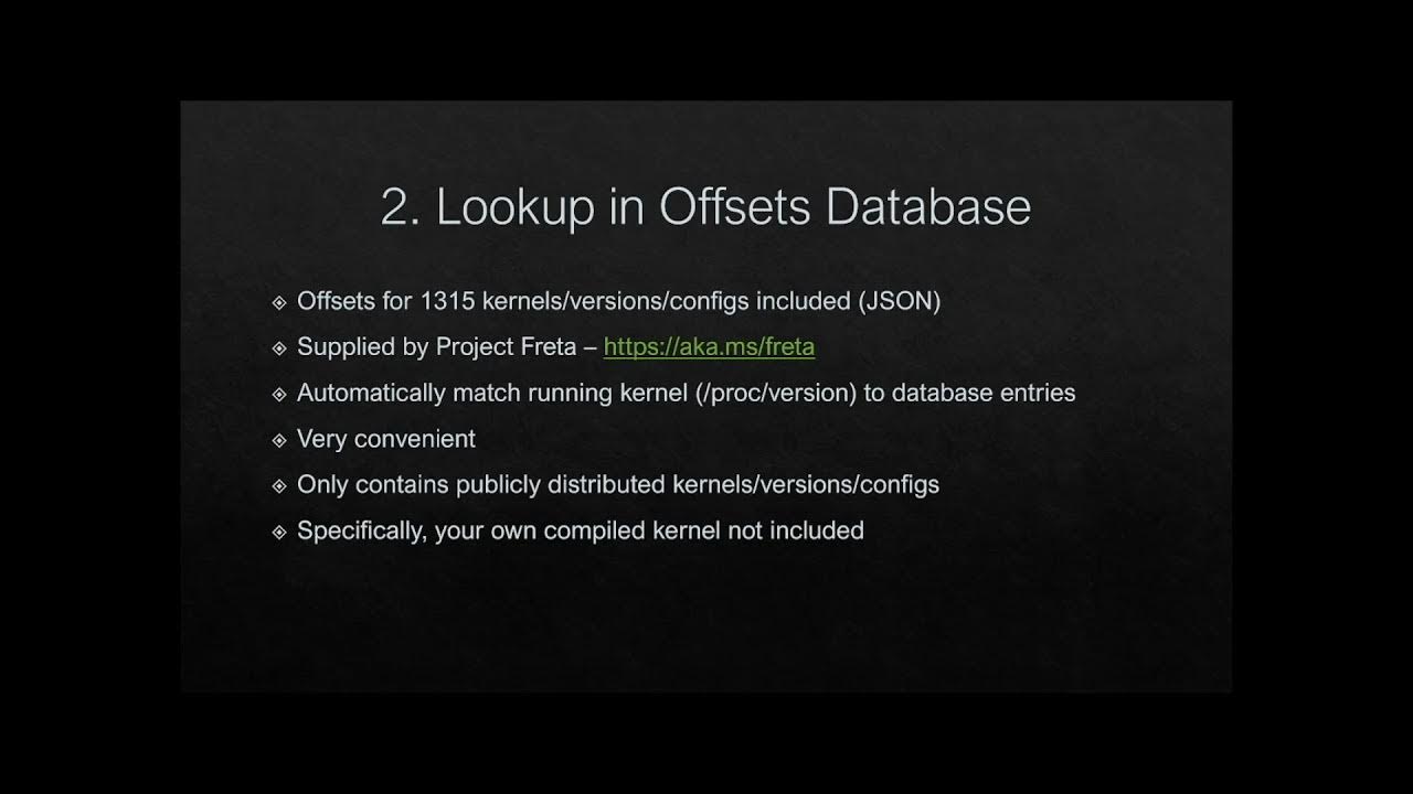 kevsecurity's tweet card. Auto-discovery of Kernel Struct Offsets without BTF – Kevin Sheldra...