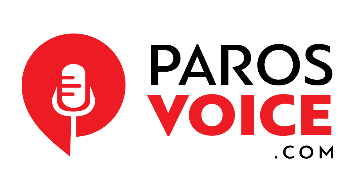 ParosVoive's tweet card. Το parosvoice.com είναι το ιντερνετικό ραδιόφωνο της εφημερίδα Φωνή της Πάρου όπου ανήκουν στον όμιλο "Paros Media Group"