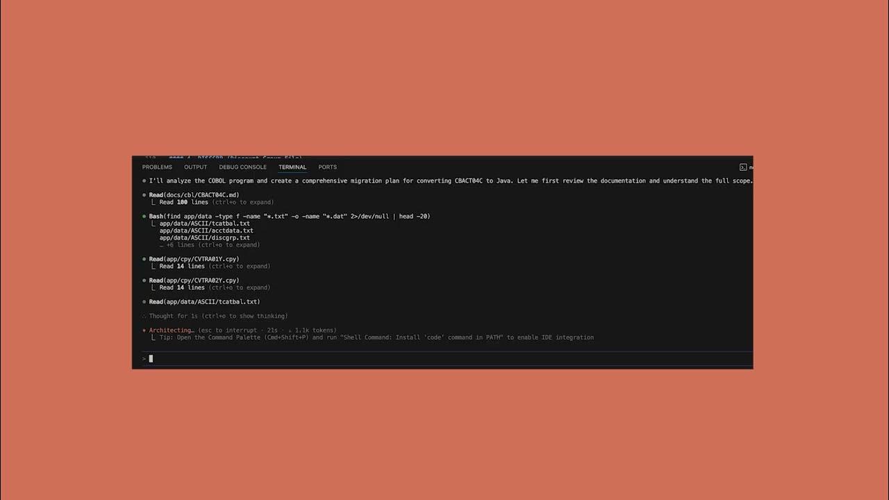 lolkain's tweet card. Claude Code modernizes a legacy COBOL codebase