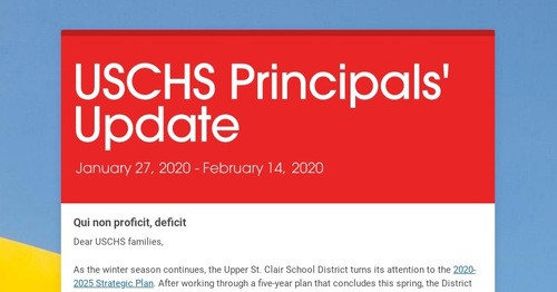 timothymwagner's tweet card. USCHS Principals' Update