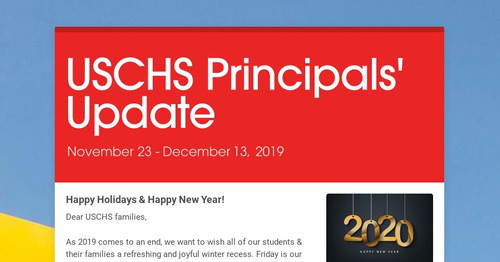 timothymwagner's tweet card. USCHS Principals' Update
