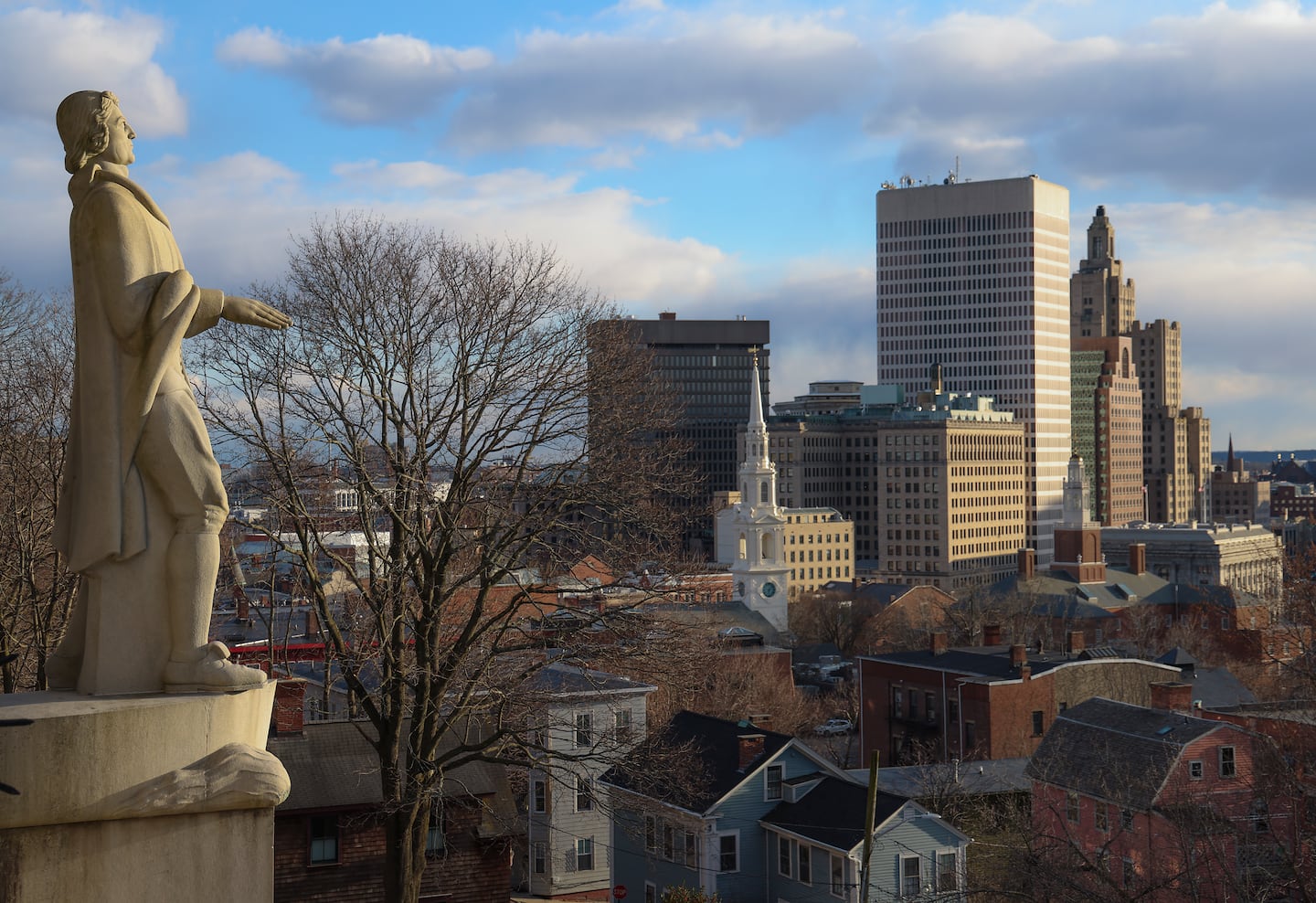 Globe_RI's tweet card. Former Republican state representative John Loughlin instantly becomes the GOP frontrunner to take on the winner of what looks to be a crowded Democratic primary.