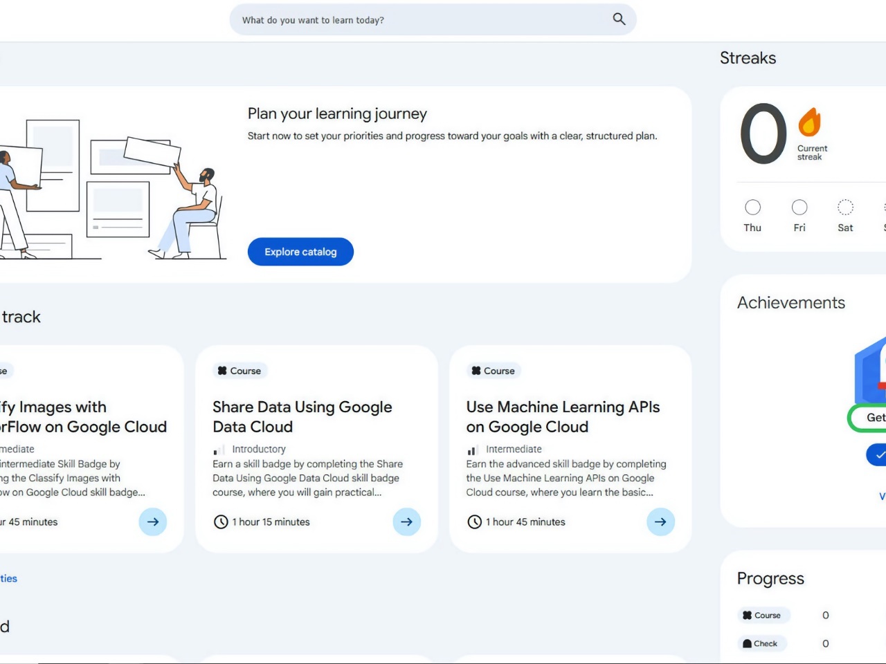 toshinobu65's tweet card. グーグルが新たに公開した「Google Skills」サイトでは、3000種類を超える人工知能（AI）講座と体験ラボが提供されている。