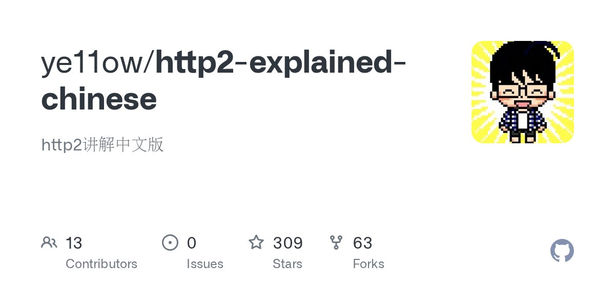 bagder's tweet card. http2讲解中文版. Contribute to ye11ow/http2-explained-chinese development by creating an account on GitHub.