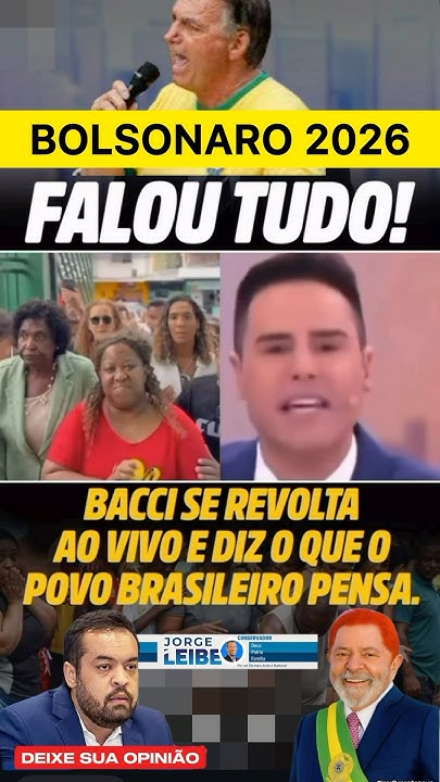 jorgeleibe's tweet card. 🚨BACCI SE REVOLTA AO VIVO E ARRAZA MÃES HIPÓCRITAS! #bacci #deus...