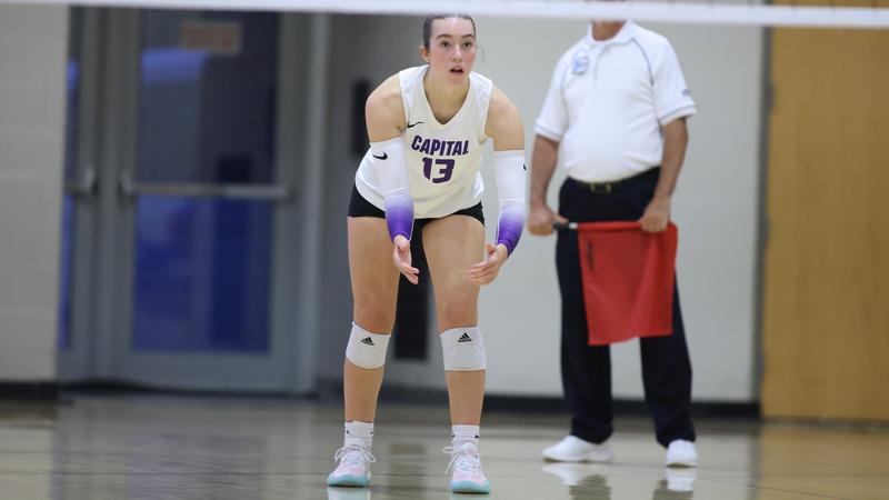 cap_athletics's tweet card. BALTIMORE, Md. – The Capital University volleyball team opened up the season with a 3-0 loss to Babson College on Friday evening. The match was played at Johns Hopkins University as part of the Greg...