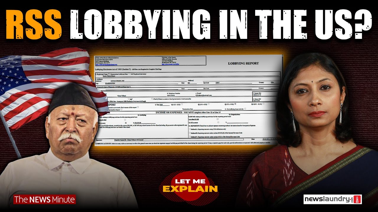 vmvignesh's tweet card. Inside the RSS US lobbying mystery | Let Me Explain 101 | Pooja...