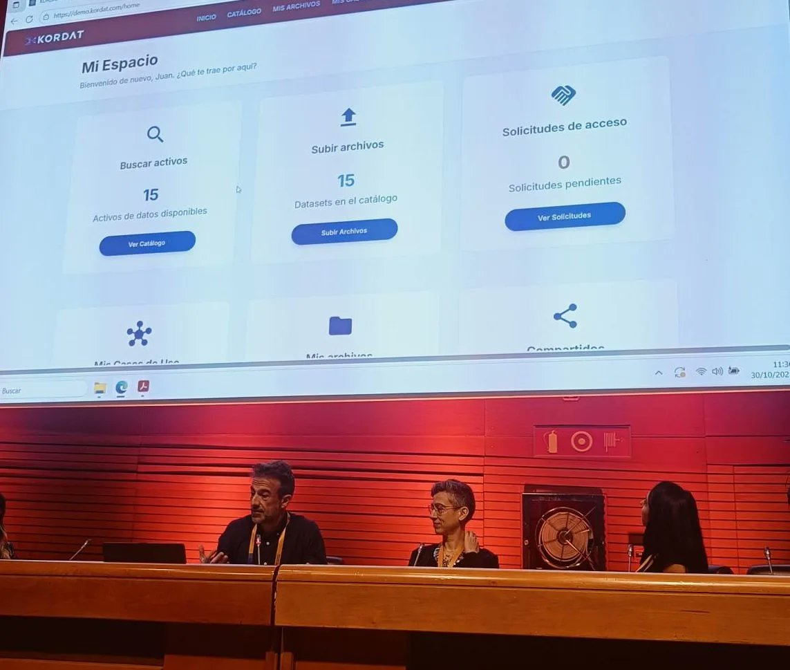 Kordat_Music's tweet card. KORDAT, el primer Espacio de Datos de la Música, se presenta en en el primer congreso de BIME. El proyecto busca centralizar información del sector en un entorno seguro y colaborativo para impulsar...