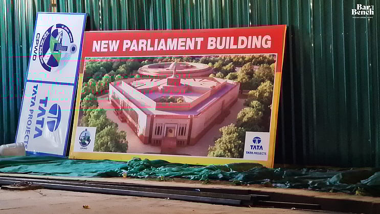 barandbench's tweet card. The petition seeking halt on the construction of the Central Vista redevelopment project in view of the COVID-19 situation in the country was mentioned on Wedne