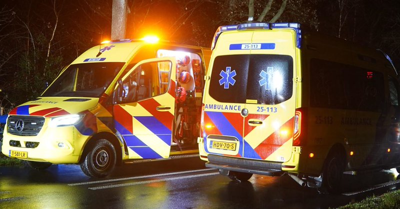 Vrouw (25) overleden na ernstig ongeval