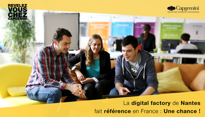 CapgeminiLabs's tweet card. Dans le cadre de son fort développement sur les thématiques PHP, Drupal, Smart Cities et Systèmes d'Information Géographique, Capgemini Nantes renforce ses pôles d’expertises : Digital Factory, GIS -...