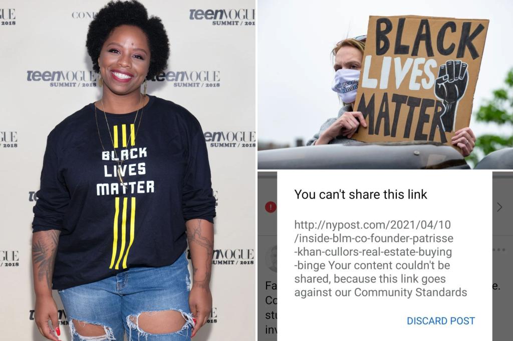 Riverwalk522's tweet card. A New York Post article that first revealed shady financial dealings at the Black Lives Matter nonprofit continues to be suppressed by Facebook, even as billionaire Mark Zuckerberg promised to end...