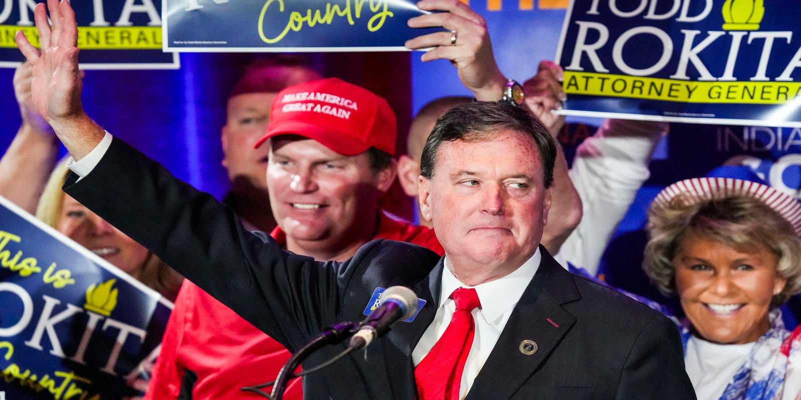 michaelkrobinso's tweet card. The Braun administration and other red states are looking to unseat a 40-year-old program that sets race and gender participation goals in contracts.