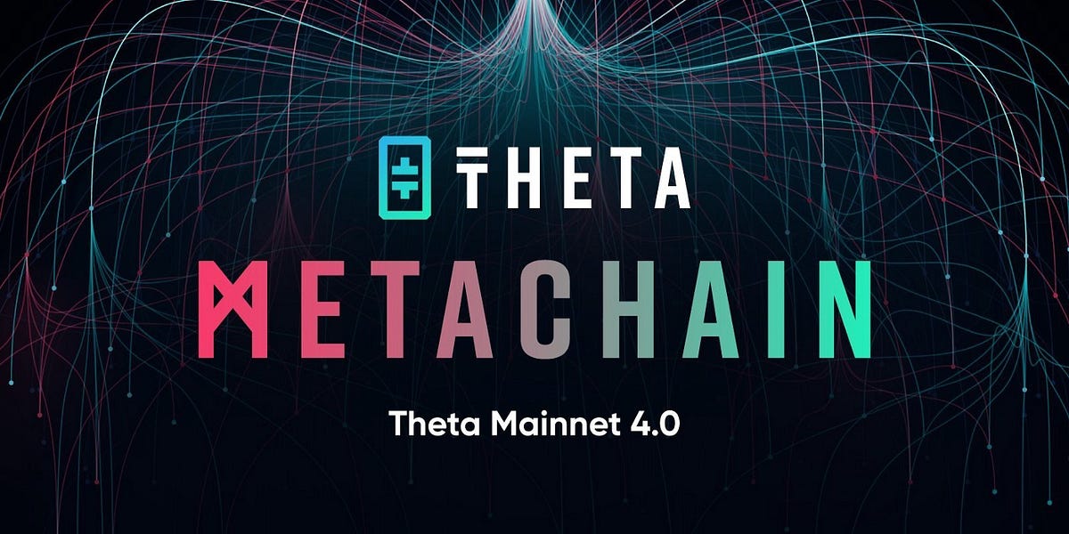 Theta_Network's tweet card. Earlier today the Theta v3.4.0 upgrade, a key step toward the launch of Theta Metachain in December, was successfully implemented at block…