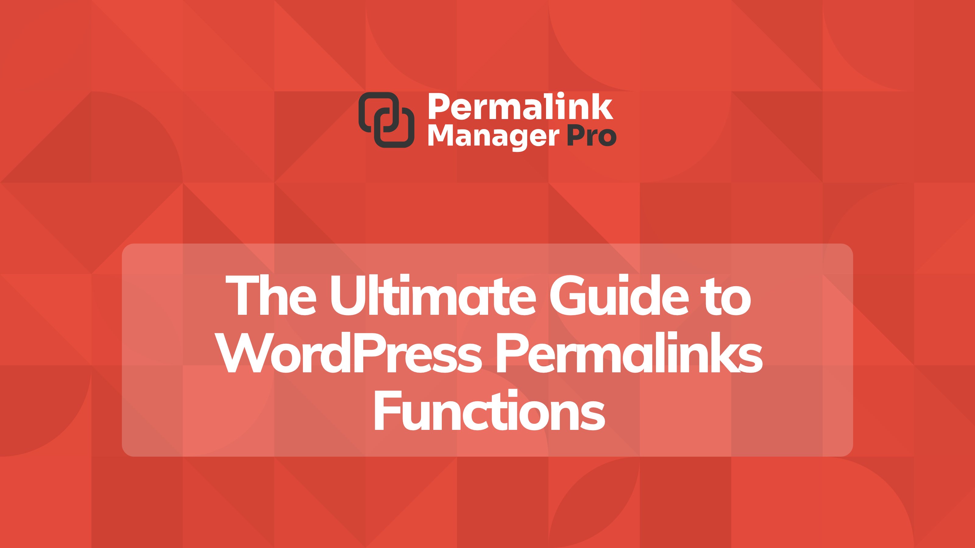 permalinkpro's tweet card. Complete developer reference for WordPress permalink functions, from get_permalink() to other commonly used URL functions.