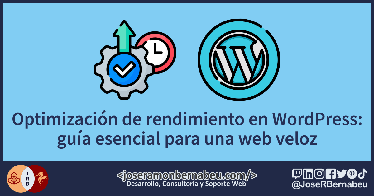 bloguers_net's tweet card. Tutorial para mejorar la velocidad de tu WordPress. Optimiza imágenes (WebP/AVIF), caché, CDN y más. ¡Haz tu web más rápida y mejora tu SEO!