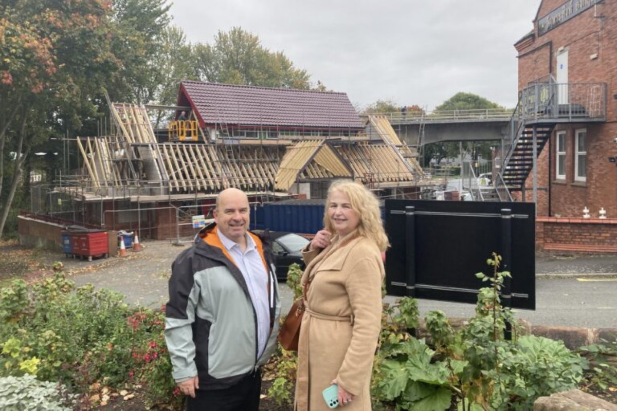 runcornworld's tweet card. AN ambitious regeneration programme is marking a major milestone.