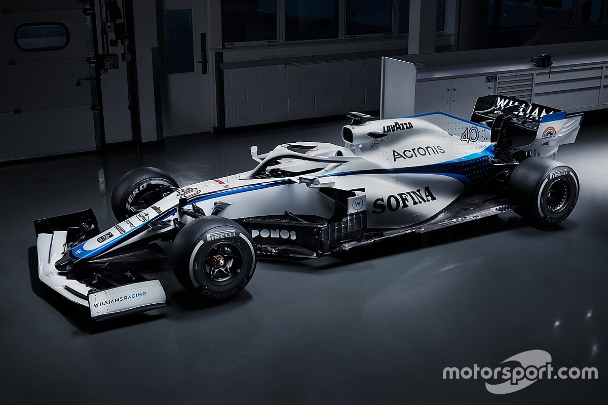 u_t_a__'s tweet card. ウイリアムズF1チームは2020年シーズンを戦うマシン「FW43」の新たなカラーリングを発表した。