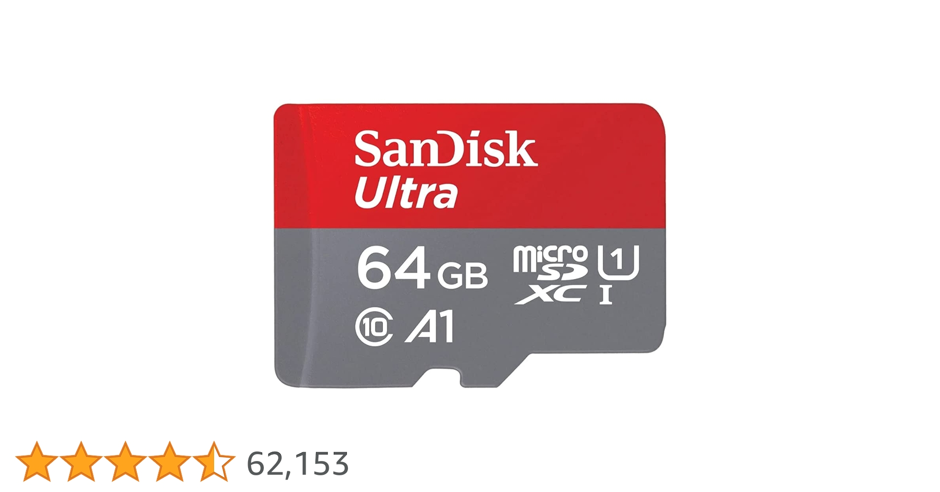 DealsinIND's tweet card. SanDisk Ultra 64GB microSDXC UHS-I, 140MB/s R, Memory Card, 10 Y Warranty, for Smartphones
